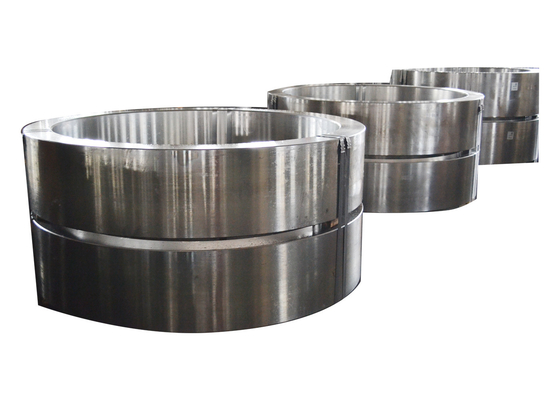 Aisi4140 Sae4340 Prasa hydrauliczna ISO9001 Ciężkie kute duże stalowe pierścienie
